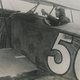 Col. William Barker sits in a German fighter that was captured after his final battle (Library and Archives of Canada)